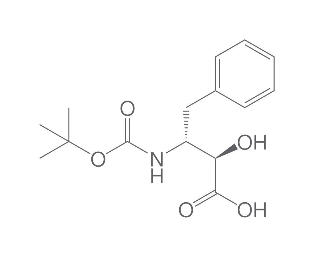 Boc-(2R,3R)-3-amino-2-hydroxy-4-phenylbu, tyric acid, 50 mg - Luminix Health
