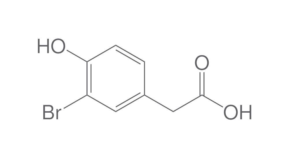3-Bromo-4-hydroxyphenylacetic acid, min. 95 %, 25 g - Luminix Health
