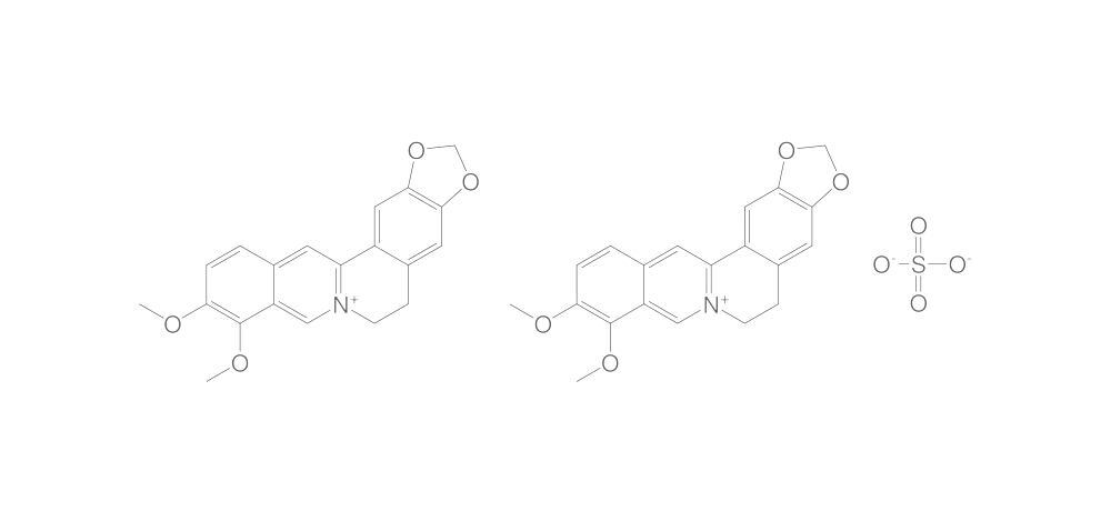 Berberine sulfate trihydrate, min. 95 %, 250 mg - Luminix Health