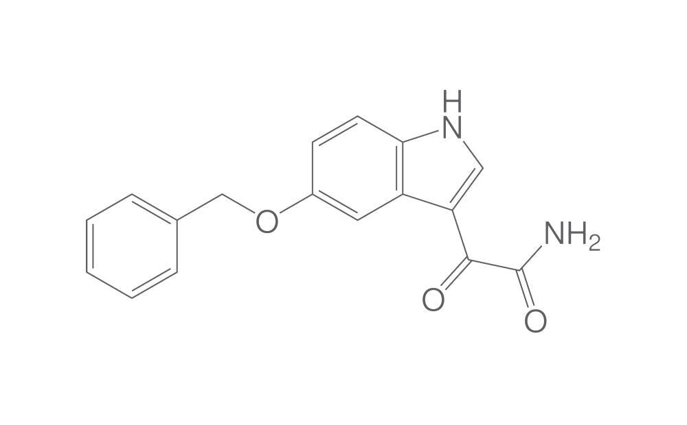 5-Benzyloxyindole-3-glyoxylamide, min. 95 %, 100 mg - Luminix Health