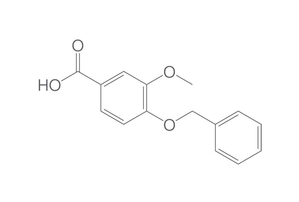 4-Benzyloxy-3-methoxybenzoic acid, min. 95 %, 10 g - Luminix Health