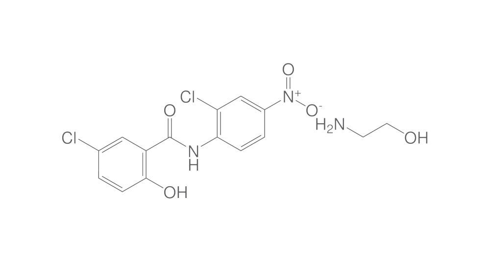 Niclosamide ethanolamine salt, min. 95 %, 25 g - Luminix Health