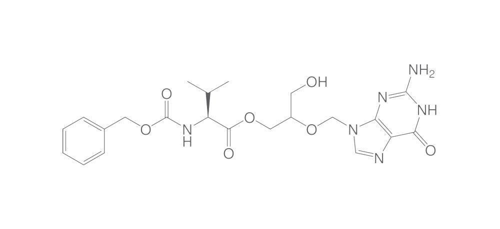 N-Cbz-L-valinyl-ganciclovir, 1 g - Luminix Health