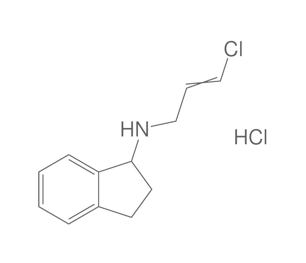cis-N-(3-Chloroallyl)-1-(R)-aminoindan h, ydrochloride, 1 mg - Luminix Health