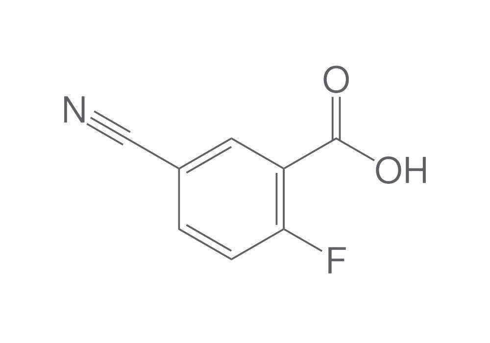5-Cyano-2-fluorobenzoic acid, min. 95 %, 10 g - Luminix Health