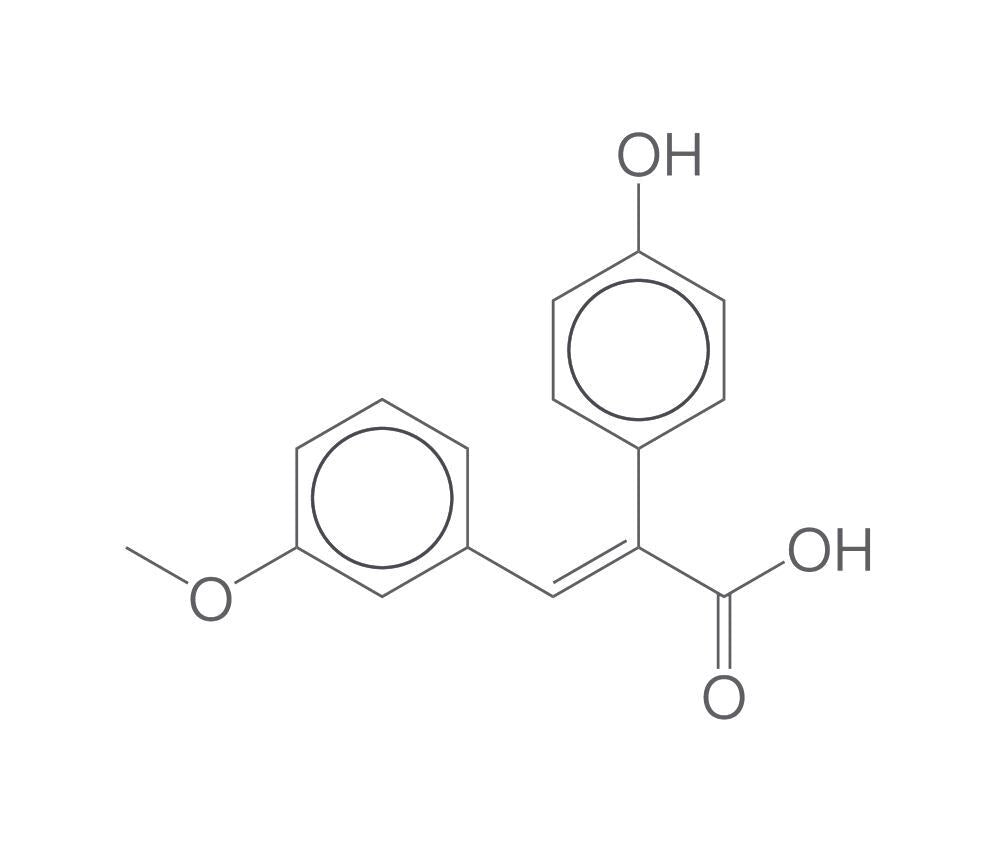 α-Carboxy-4-hydroxy-3'-methoxystilbene, min. 95 %, 25 g - Luminix Health