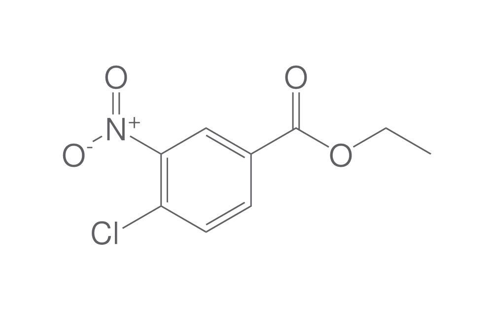 4-Chloro-3-nitrobenzoic acid ethyl ester, min. 95 %, 50 g - Luminix Health