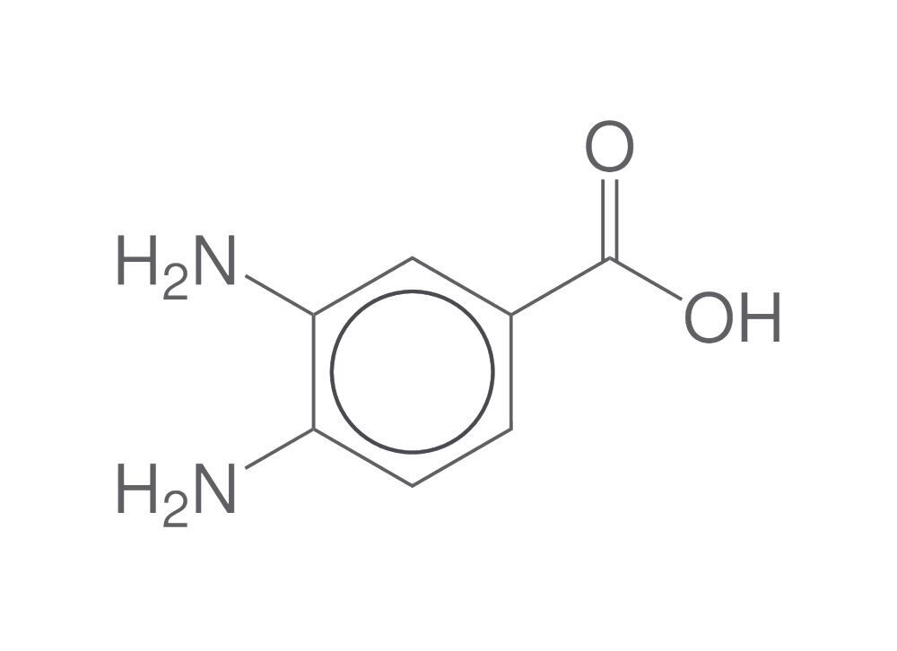 3,4-Diaminobenzoic acid, min. 95 %, 100 g - Luminix Health