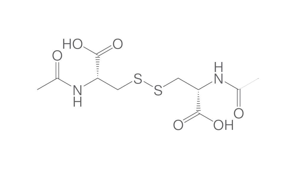 N,N'-Diacetyl-L-cystine, min. 90 %, 500 mg - Luminix Health