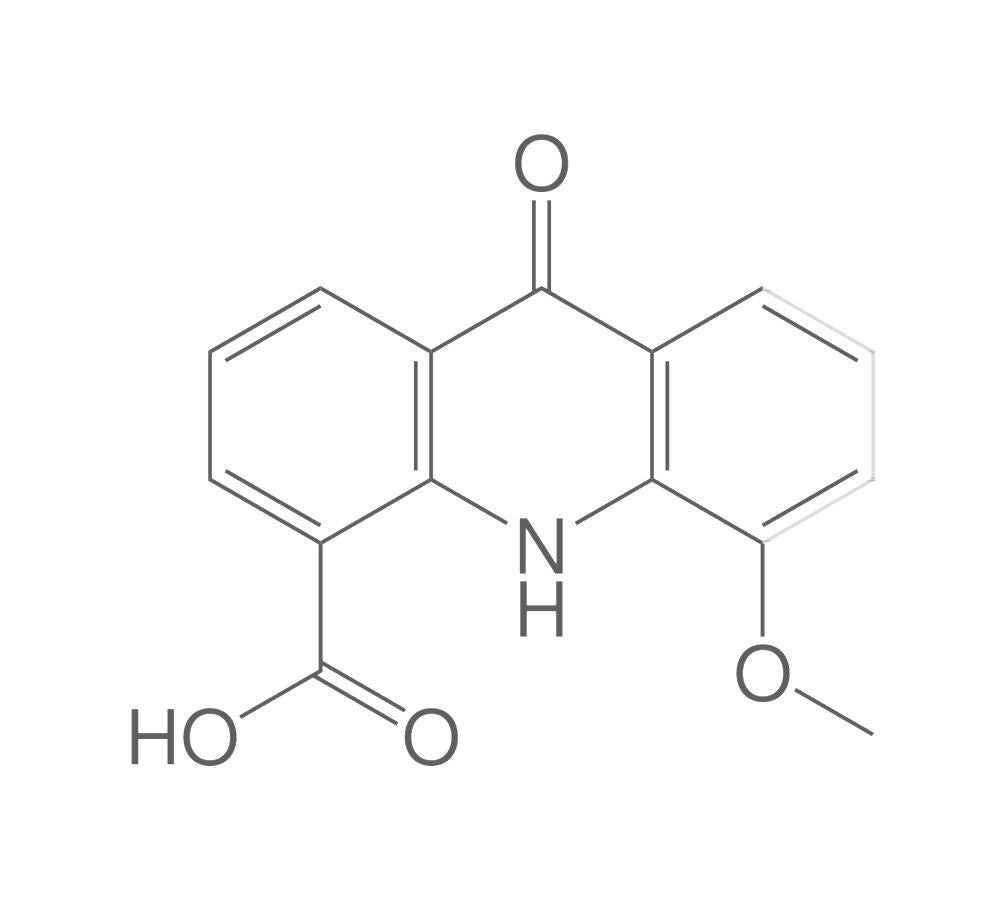 9,10-Dihydro-5-methoxy-9-oxo-4-acridinec, arboxylic acid, 100 mg - Luminix Health