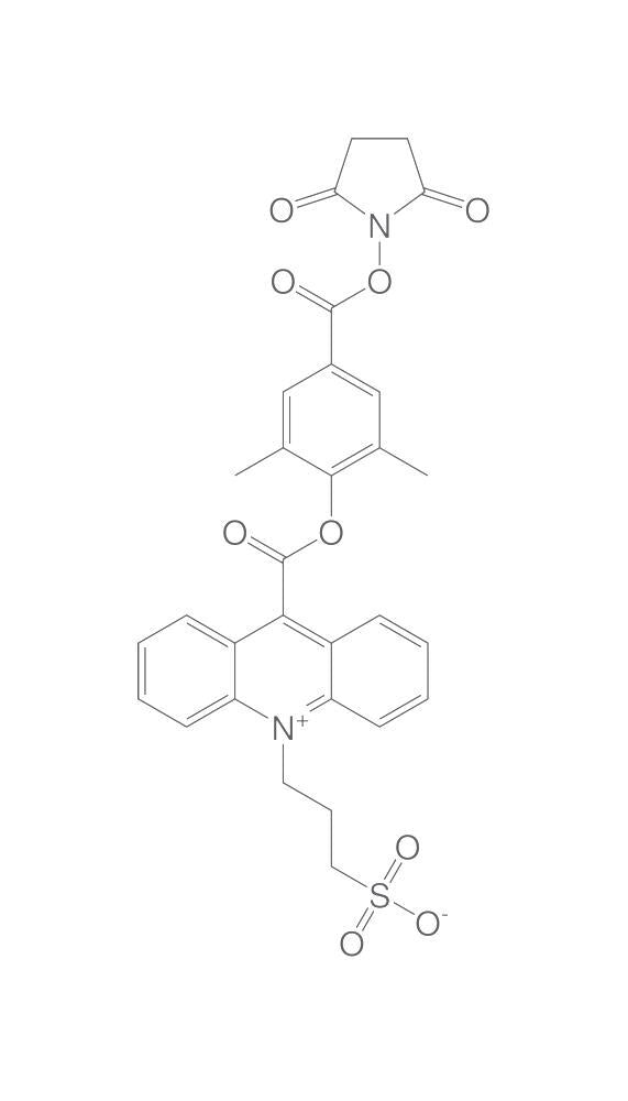 2',6'-Dimethylcarbonylphenyl-10-sulfopropylacridinium-9-carboxylate 4'-NHS ester - Luminix Health