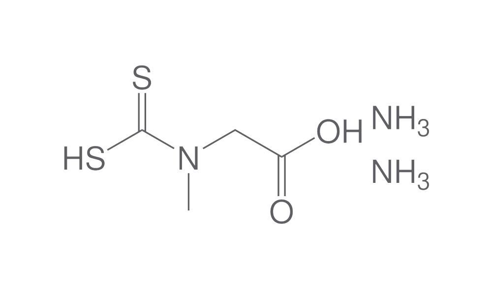 N-(Dithiocarboxy)sarcosine diammonium sa, lt, 25 mg - Luminix Health