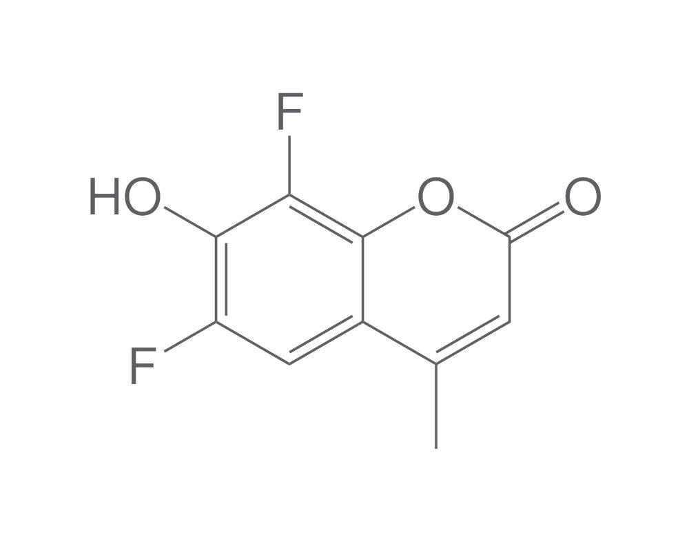 6,8-Difluoro-7-hydroxy-4-methylcoumarin, min. 95 %, 10 mg - Luminix Health