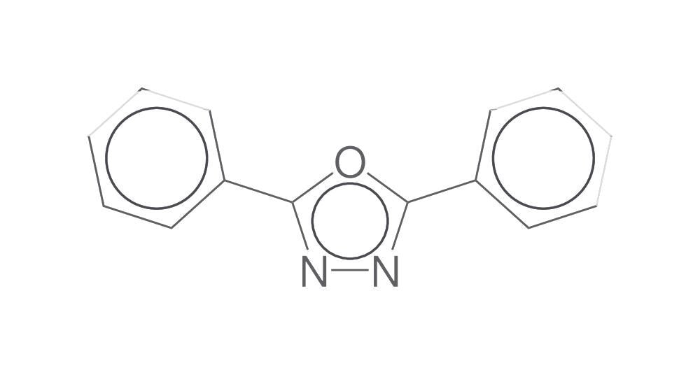 2,5-Diphenyl-1,3,4-oxadiazole, min. 95 %, 2 g - Luminix Health
