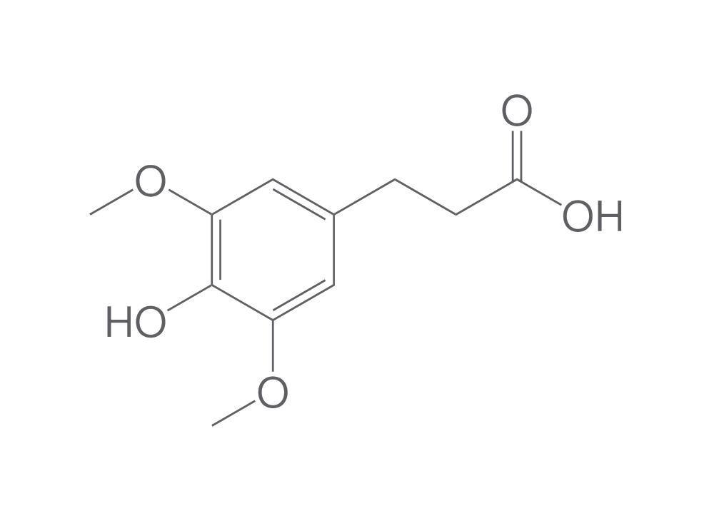 3-(3,5-Dimethoxy-4-hydroxyphenyl)-propio, nic acid, 1 g - Luminix Health