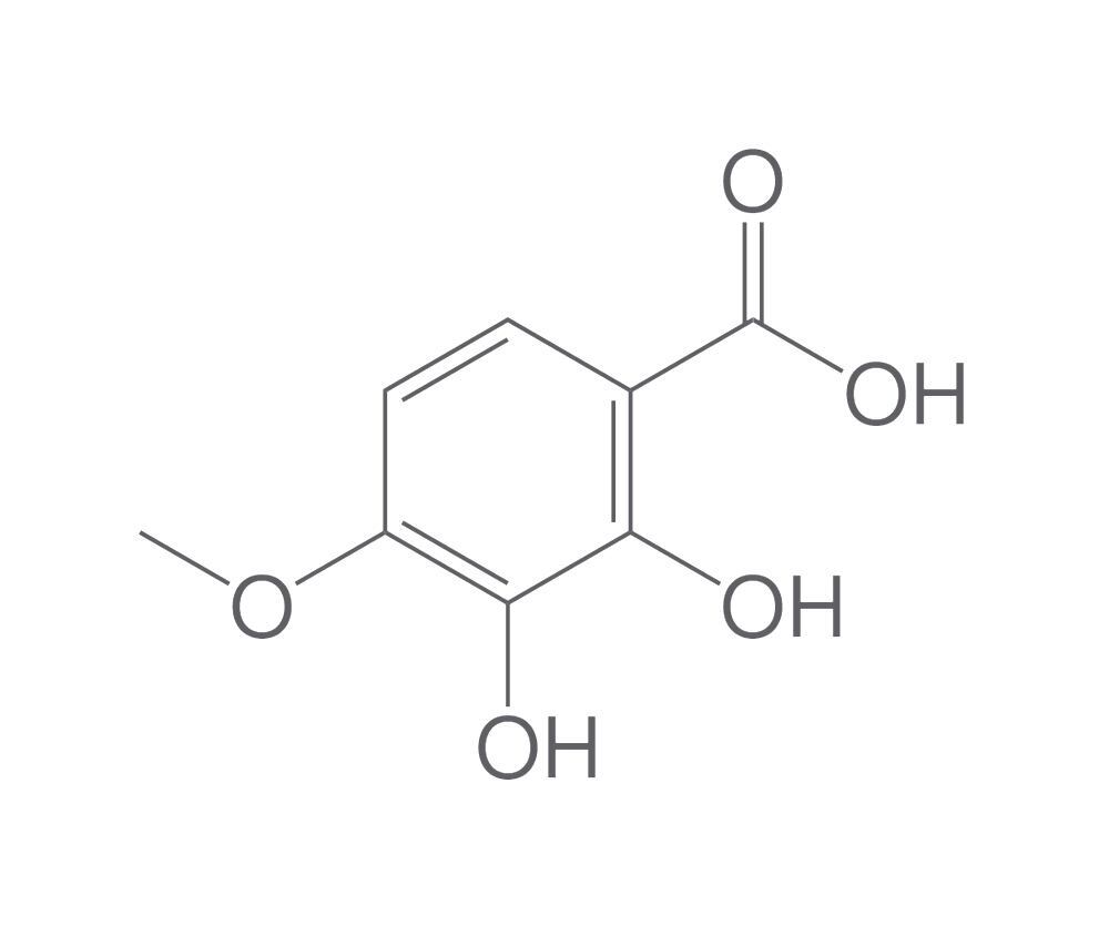 2,3-Dihydroxy-4-methoxybenzoic acid, min. 95 %, 250 mg - Luminix Health