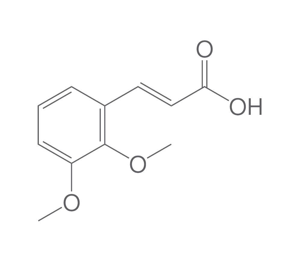 2,3-Dimethoxycinnamic acid, min. 95 %, predominantly trans, 100 g - Luminix Health