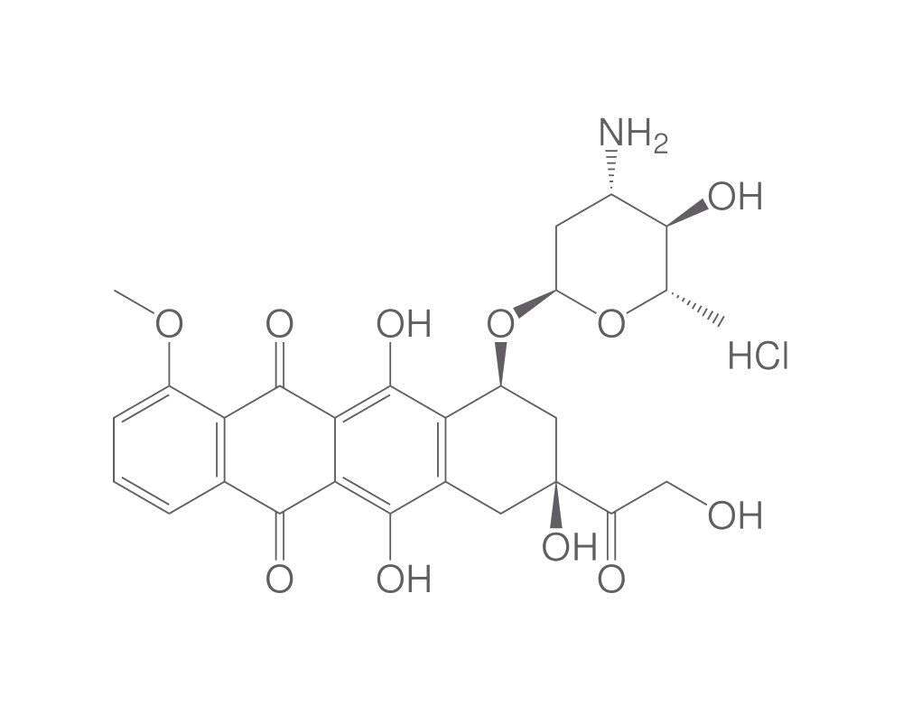 Epirubicin hydrochloride, min. 95 %, 25 mg - Luminix Health