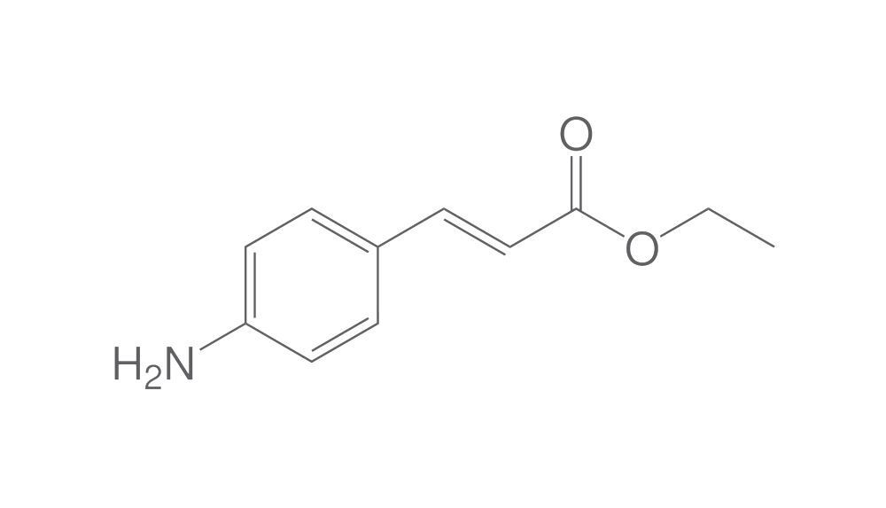 Ethyl 4-aminocinnamate, min. 95 %, 10 g - Luminix Health