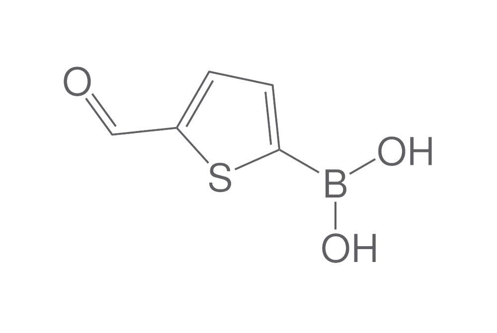 5-Formyl-2-thiopheneboronic acid, min. 95 %, 2 g - Luminix Health