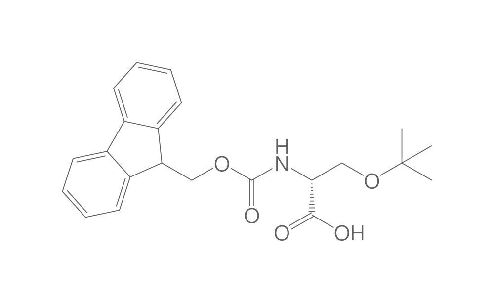 Fmoc-O-tert-butyl-D-serine, min. 95 %, 25 g - Luminix Health