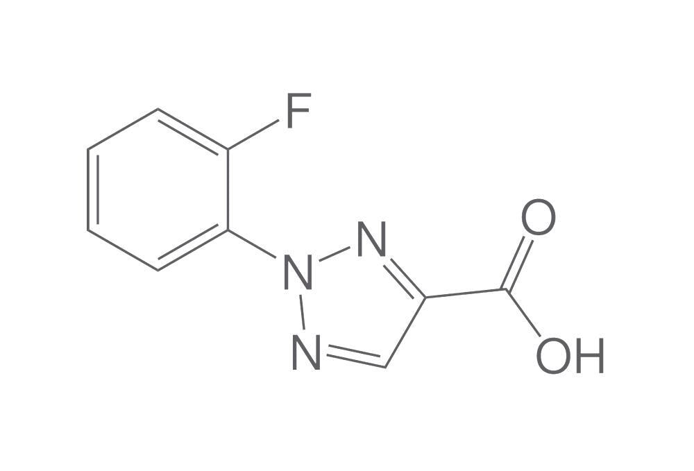 2-(2-Fluorophenyl)-2H-1,2,3-Triazole-4-C, arboxylic Acid, 50 mg - Luminix Health