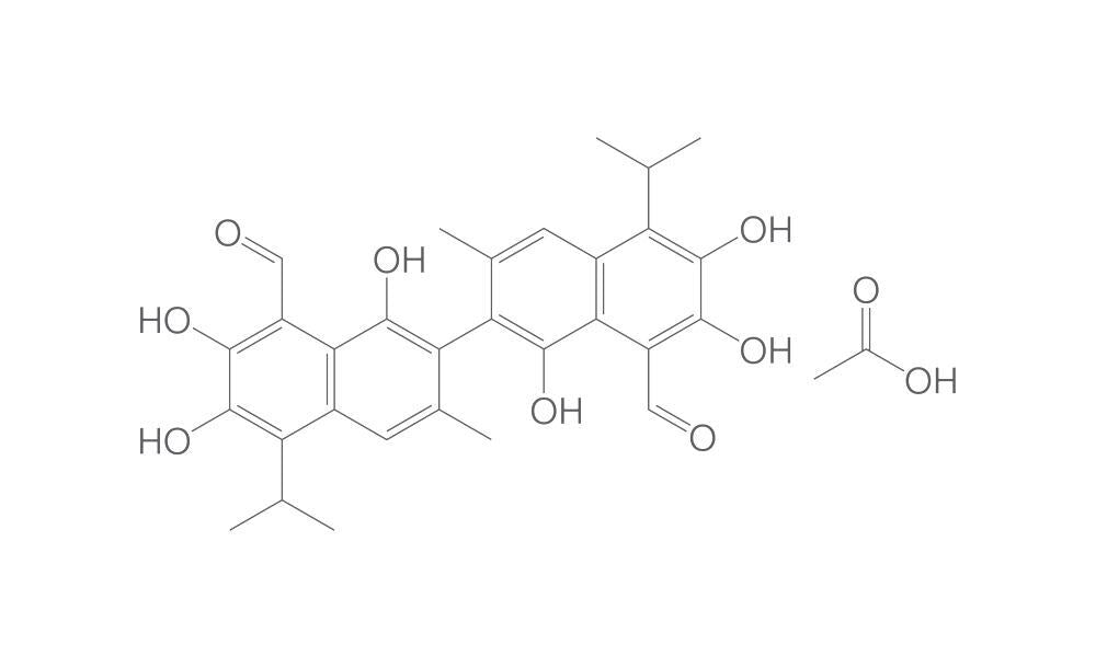 Gossypol acetate, min. 95 %, 2 g - Luminix Health