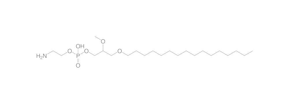 1-O-Hexadecyl-2-O-methyl-rac-glycero-3-p, hosphoethanolamine, 50 mg - Luminix Health