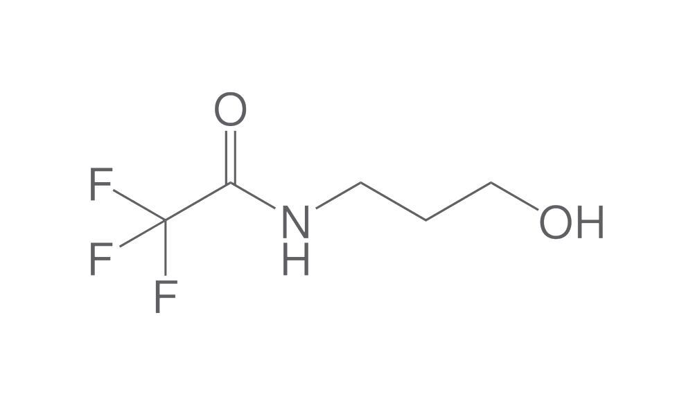 N-(3-Hydroxypropyl)trifluoroacetamide, min. 90 %, 1 g - Luminix Health