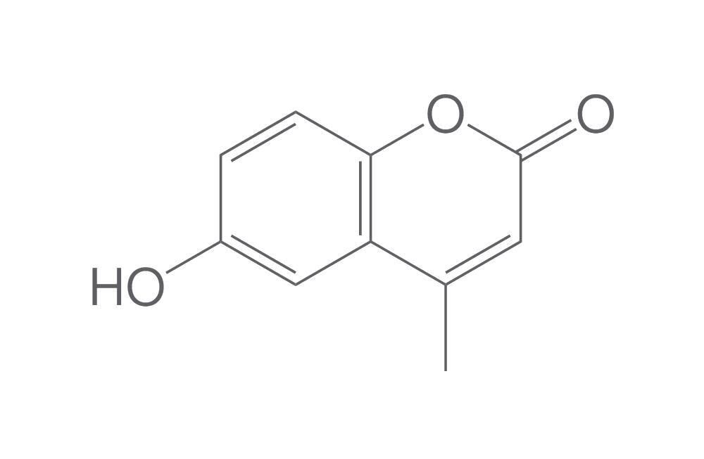 6-Hydroxy-4-methylcoumarin, min. 95 %, 25 g - Luminix Health