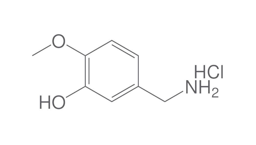 3-Hydroxy-4-methoxybenzylamine hydrochlo, ride, 25 g - Luminix Health