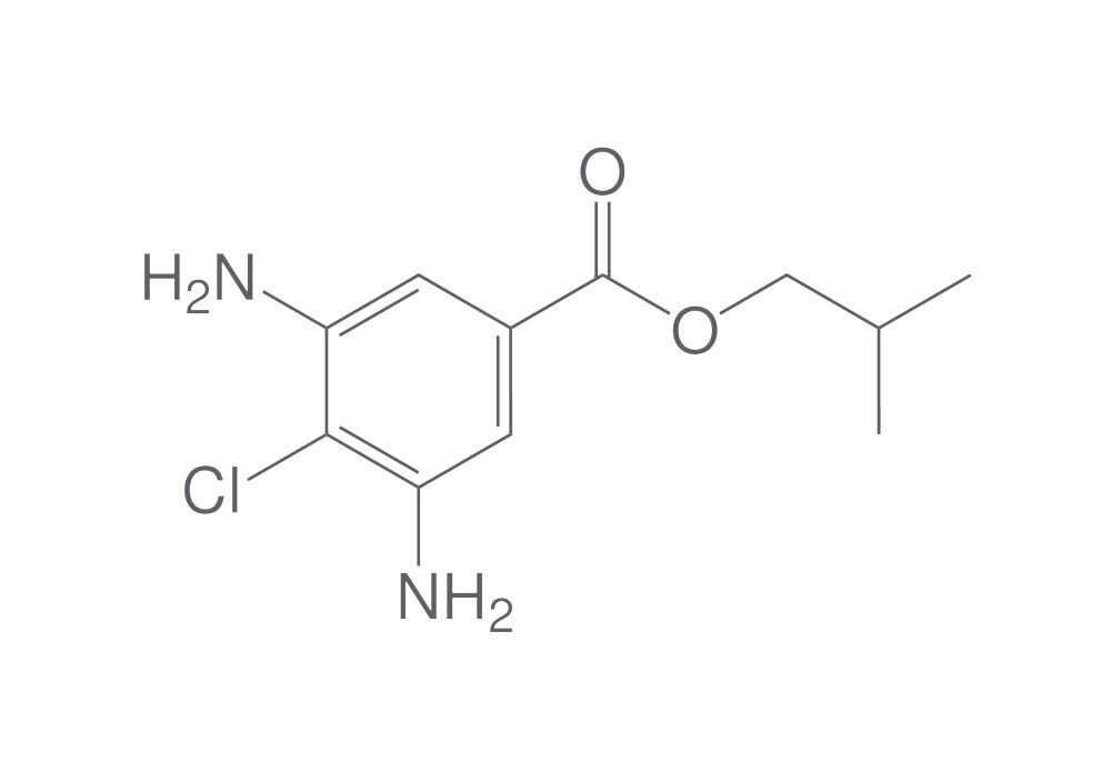 Isobutyl 3,5-diamino-4-chlorobenzoate, min. 95 %, 50 g - Luminix Health