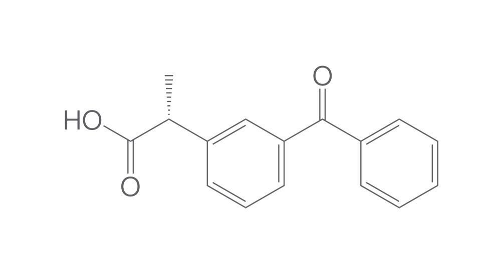 (R)-(-)-Ketoprofen, min. 95 %, 50 mg - Luminix Health
