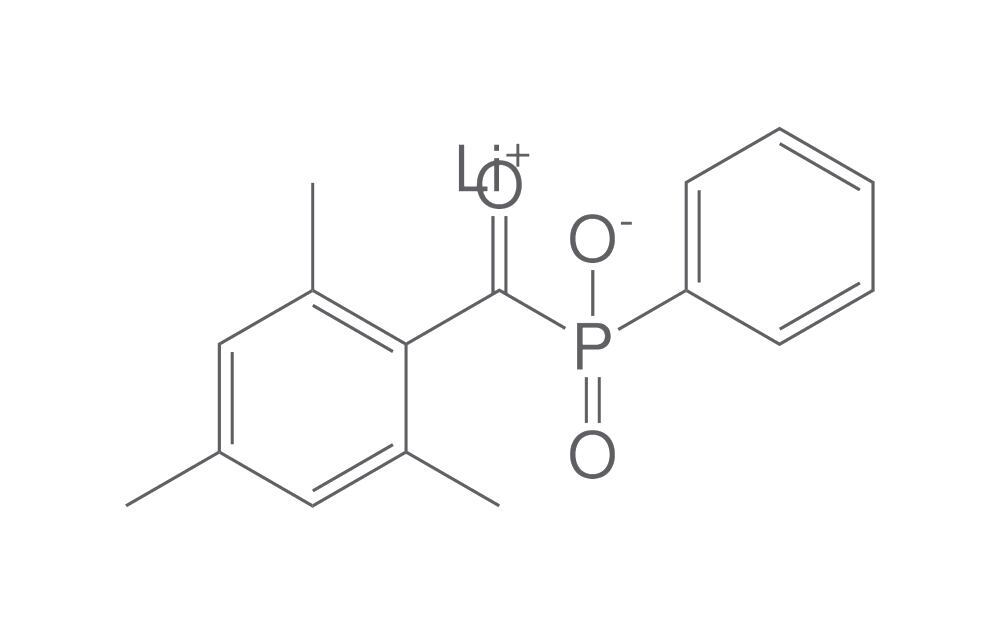 Lithiumfenyl(2.4,6-trimethylbenzoyl)fosfinaat, 500 mg, Carl Roth, art. 2P0C.1