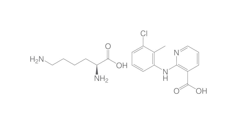 Lysine clonixinate, min. 95 %, 250 mg - Luminix Health