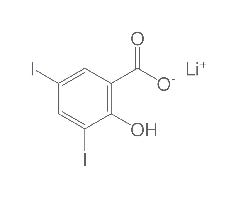 Lithium 3,5-diiodosalicylic acid, min. 95 %, 25 g - Luminix Health