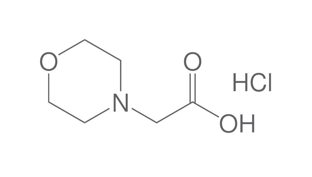 4-Morpholinylacetic acid hydrochloride, min. 95 %, 25 g - Luminix Health