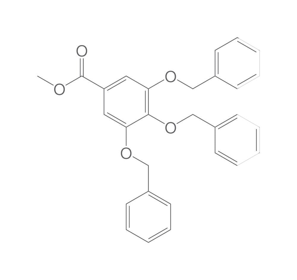 Methyl 3,4,5-tris(benzyloxy)benzoate, min. 95 %, 5 g - Luminix Health