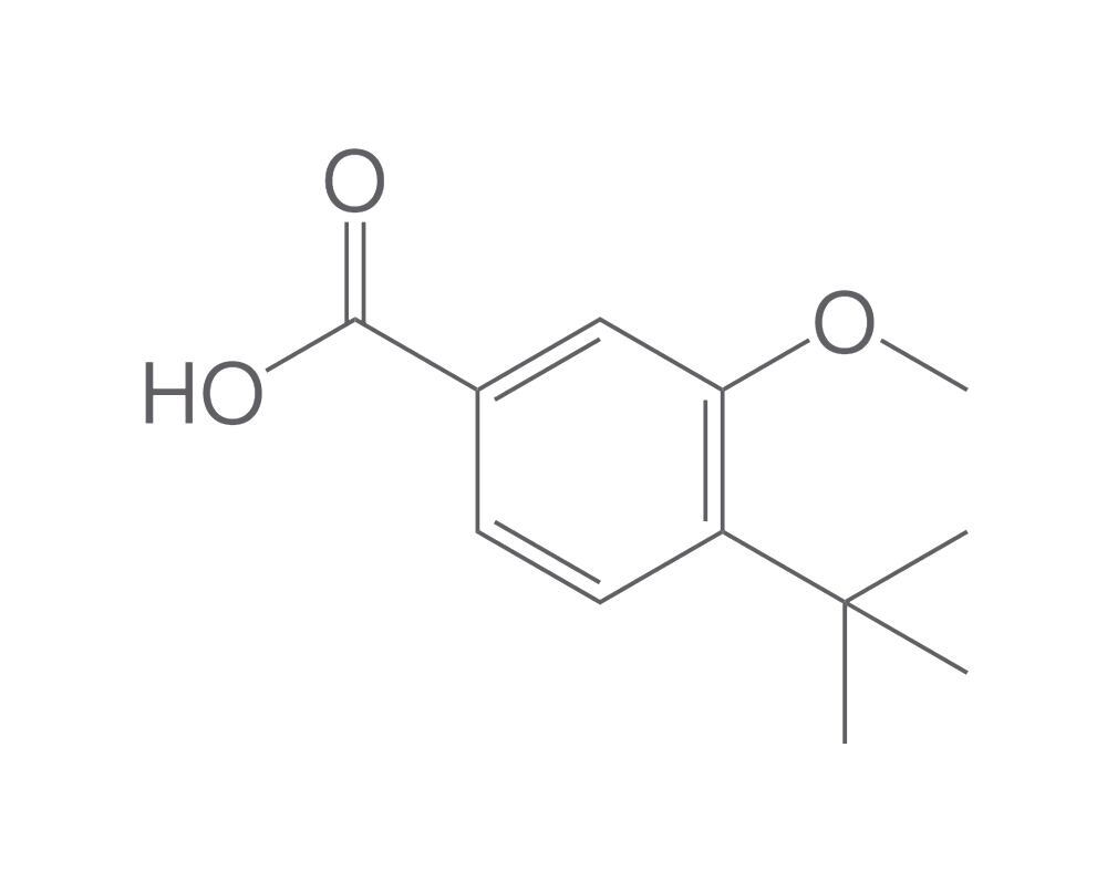 3-Methoxy-4-t-Butyl-Benzoic acid, min. 98 %, 10 g - Luminix Health
