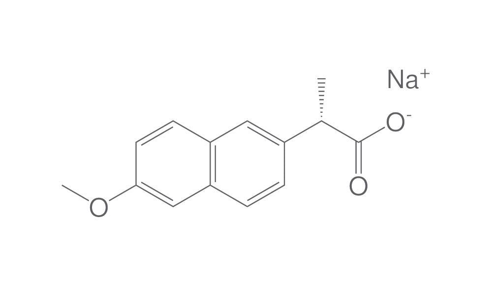 (S)-Naproxen sodium salt, min. 95 %, 25 g - Luminix Health