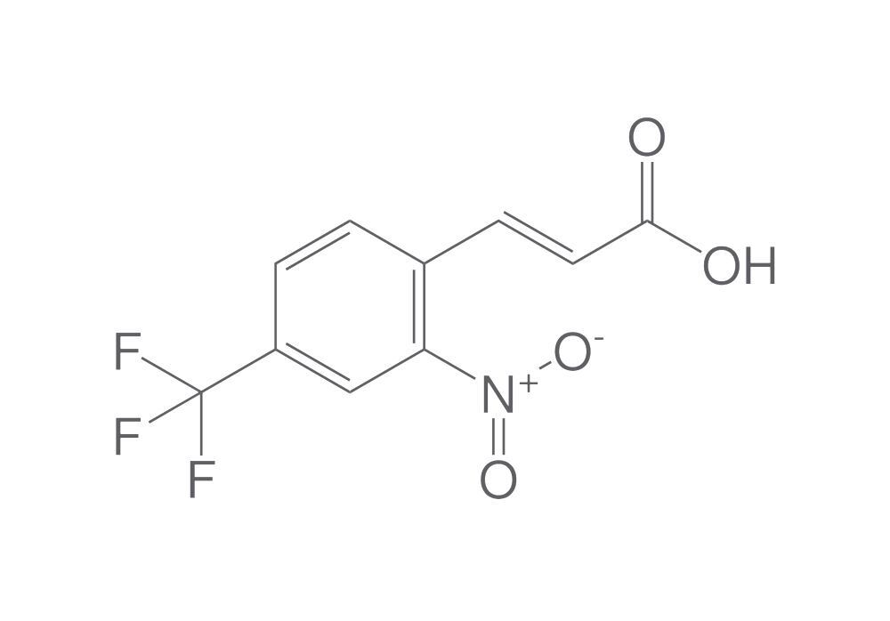 2-Nitro-4-(trifluoromethyl)cinnamic acid, min. 95 %, 250 mg - Luminix Health