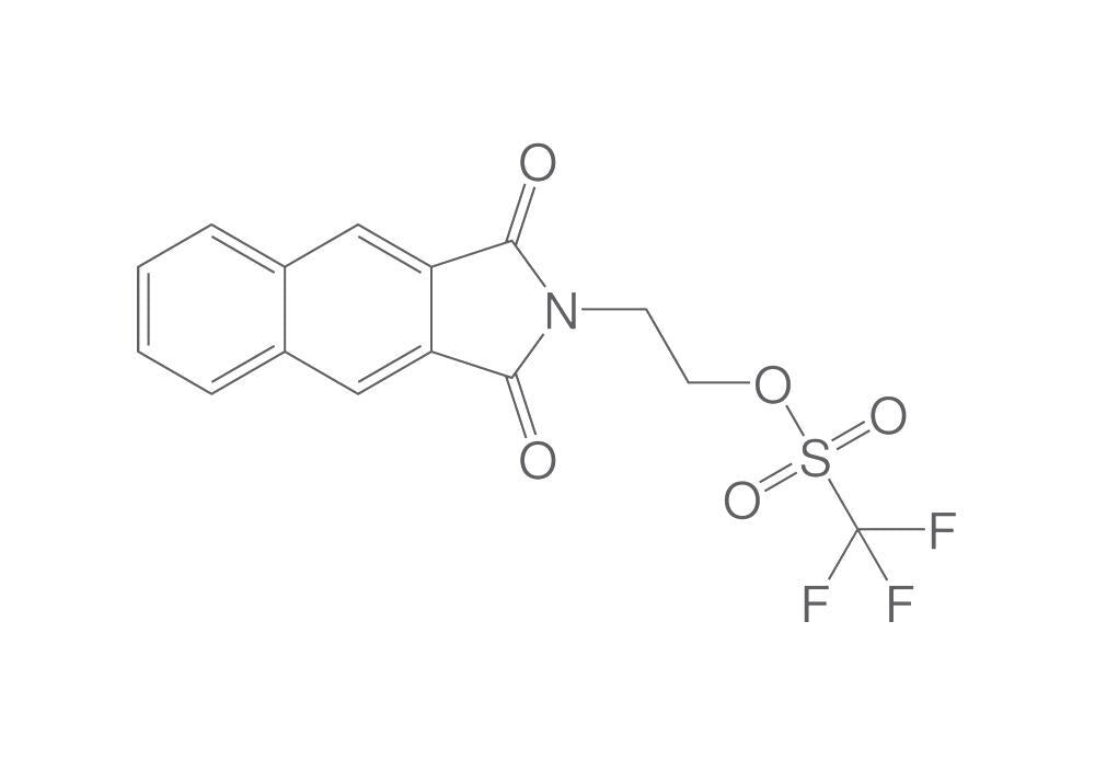 2-(2,3-Naphthalimino)ethyl trifluorometh, anesulfonate, 25 mg - Luminix Health