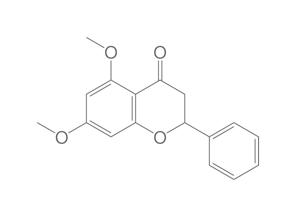 Pinocembrin dimethylether, min. 90 %, 250 mg, Carl Roth, art. 2TX1.2