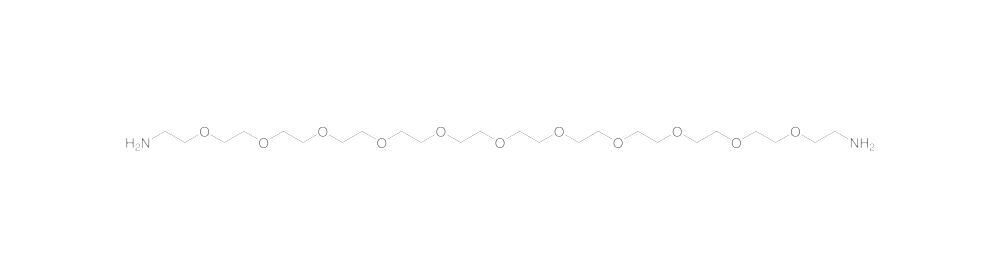 H2N-PEG11-CH2CH2NH2, min. 95 %, 100 mg - Luminix Health