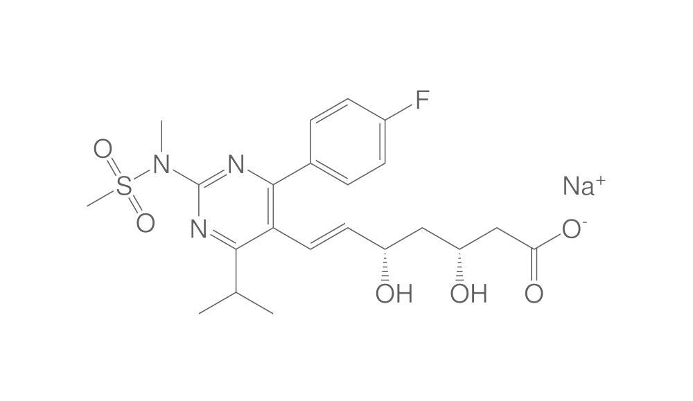 Rosuvastatin sodium, 2 g - Luminix Health