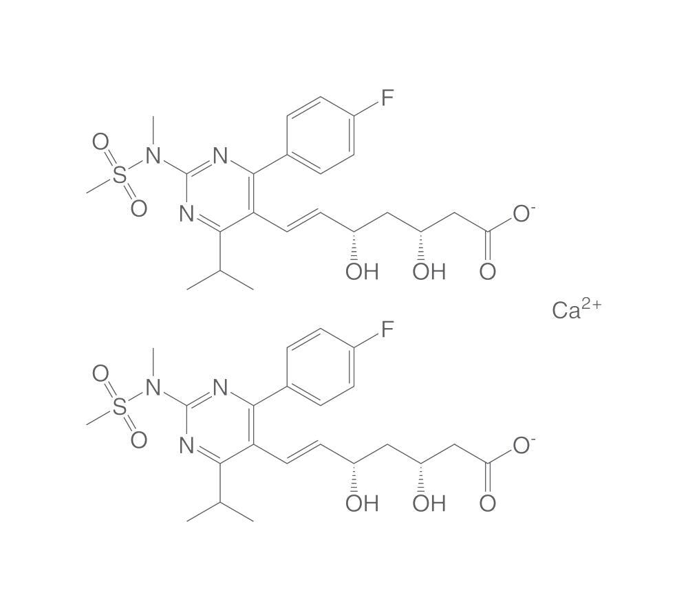 Rosuvastatin calcium, min. 95 %, 5 g - Luminix Health