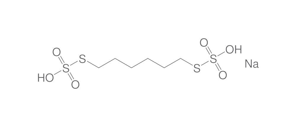 Sodium hexamethylene-1,6-bisthiosulfate, dihydrate, 10 g - Luminix Health