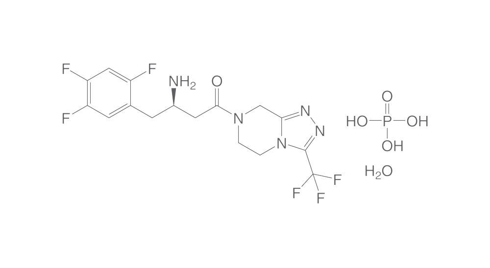 Sitagliptin phosphate monohydrate, min. 95 %, 25 g - Luminix Health