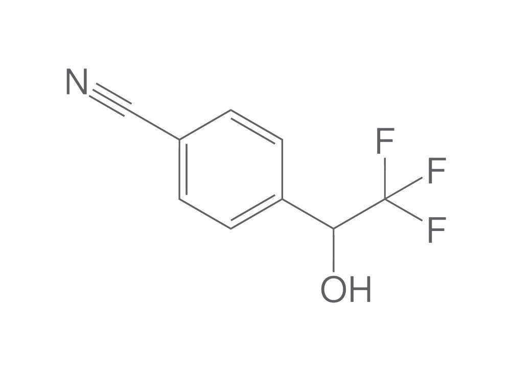 4-(2,2,2-Trifluoro-1-hydroxyethyl)benzon, itrile, 50 mg - Luminix Health