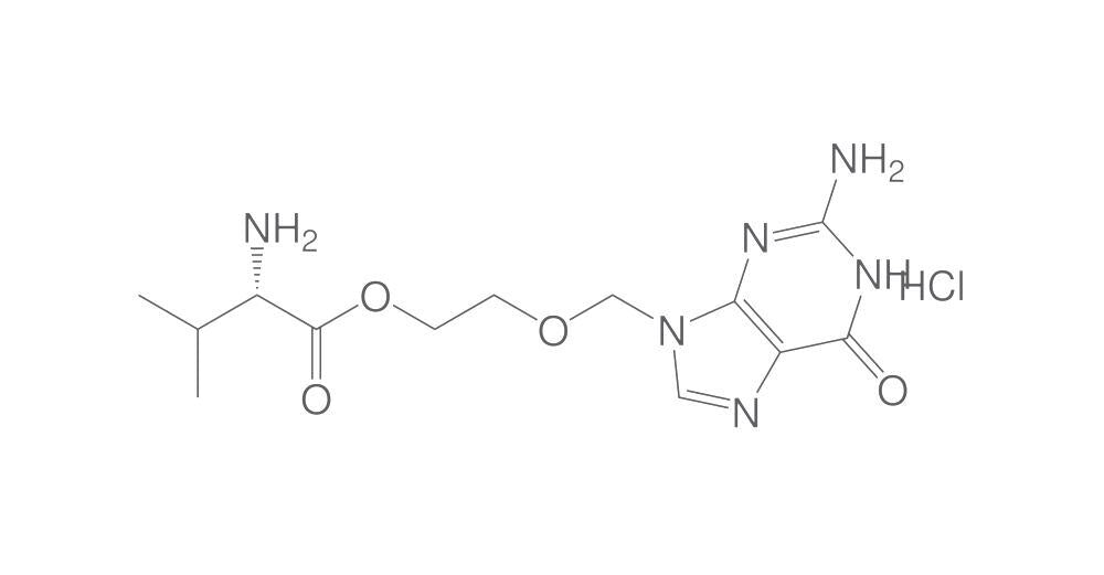 L-Valacyclovir hydrochloride, min. 95 %, 5 g - Luminix Health
